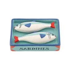 Afbeelding in Gallery-weergave laden, Peper & Zoutstel - Sardines - keramiek - Sass & Belle