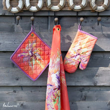 Afbeelding in Gallery-weergave laden, Keukentextiel Palmboom oranje set - Imbarro