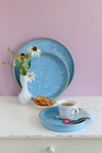 Afbeelding in Gallery-weergave laden, Serveerschaal xl - emaille - lichtblauw- Overbeck&Friends