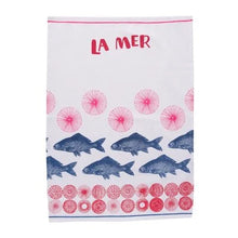 Afbeelding in Gallery-weergave laden, Theedoek La Mer Blauw - Overbeck and Friends