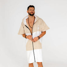 Afbeelding in Gallery-weergave laden, Surfponcho met rits - Fuseta - L