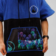 Afbeelding in Gallery-weergave laden, Surfponcho Jellygang - dikke velours - L - Wave Hawaii
