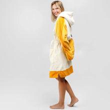 Afbeelding in Gallery-weergave laden, Surfponcho met rits Sannt - dikke velours - M - Wave Hawaii