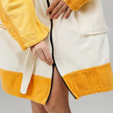 Afbeelding in Gallery-weergave laden, Surfponcho met rits Sannt - dikke velours - M - Wave Hawaii