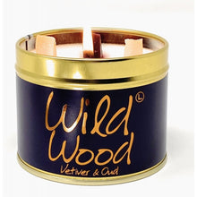 Afbeelding in Gallery-weergave laden, Kaars in blikje - Wild Wood - Lily Flame