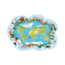 Afbeelding in Gallery-weergave laden, Puzzel & activiteitenboek - Ontdek de Wereld - Dieren