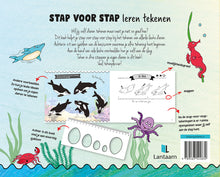 Afbeelding in Gallery-weergave laden, Tekenboek - Iedereen kan tekenen - Waterwereld