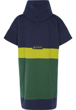 Afbeelding in Gallery-weergave laden, Surfponcho voor op reis - Pampatar - blauw/groen/geel - L - Wave Hawaii