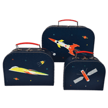 Afbeelding in Gallery-weergave laden, Kinderkofferset 3 in 1 - Space Age - Rex London