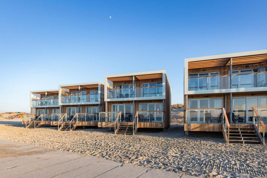 De leukste strandhuisjes in Nederland