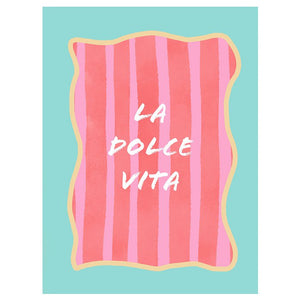 Ansichtkaart - La Dolce Vita