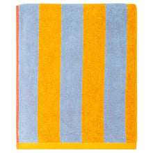 Afbeelding in Gallery-weergave laden, Strandlaken Pena blauw/oranje/geel
