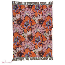 Afbeelding in Gallery-weergave laden, Plaid peony oranje bloemen - Imbarro

