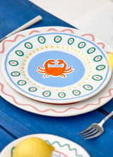 Afbeelding in Gallery-weergave laden, Ontbijtbord -  Summer Bliss Krab - 22 cm
