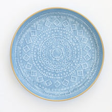 Afbeelding in Gallery-weergave laden, Serveerschaal xl - emaille - lichtblauw- Overbeck&amp;Friends
