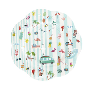 Melamine bord Beach Life klein - Overbeck and Friends