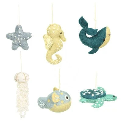 Decoratieve hanger zeedieren - Sjaal met Verhaal