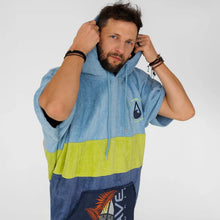 Afbeelding in Gallery-weergave laden, Surfponcho Kapalua  - dikke velours - L - Wave Hawaii
