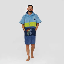 Afbeelding in Gallery-weergave laden, Surfponcho Kapalua  - dikke velours - L - Wave Hawaii
