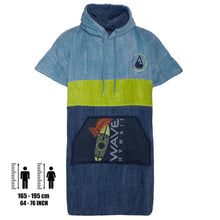 Afbeelding in Gallery-weergave laden, Surfponcho Kapalua  - dikke velours - L - Wave Hawaii
