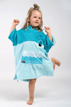 Afbeelding in Gallery-weergave laden, Surfponcho voor kids - Ponchini Mini - Wave Hawaii
