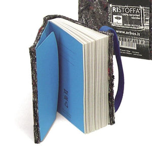 Notitieboek a5 - gerecycled textiel & papier - Ristoffa