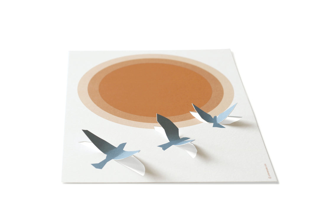 Poster Pop-Up Fly - Vogels - Jurianne Matter