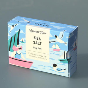 Vegan zeep - Sea Salt Body Bar - Helemaal Shea