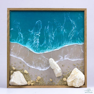 Schilderij Rocky Beach - Take me to the Ocean
