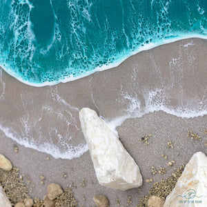 Schilderij Rocky Beach - Take me to the Ocean