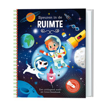 Afbeelding in Gallery-weergave laden, Interactief kinderboek - Speuren in de ruimte (Astronaut André)
