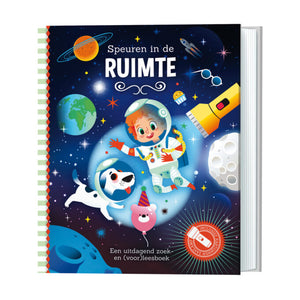 Interactief kinderboek - Speuren in de ruimte (Astronaut André)