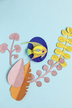 Afbeelding in Gallery-weergave laden, 3D wanddecoratie - set van 3 vissen - Angel, Butterfly &amp; Lion - Studio Roof
